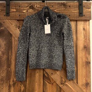 Tommy Hilfiger | Womens Blue Cowl Neck Chuncky Knit Sweater XS NWT